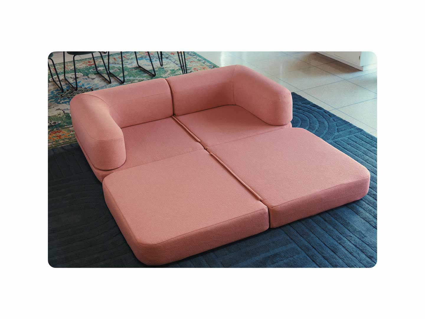 Two Seater Flow Sofa Bed