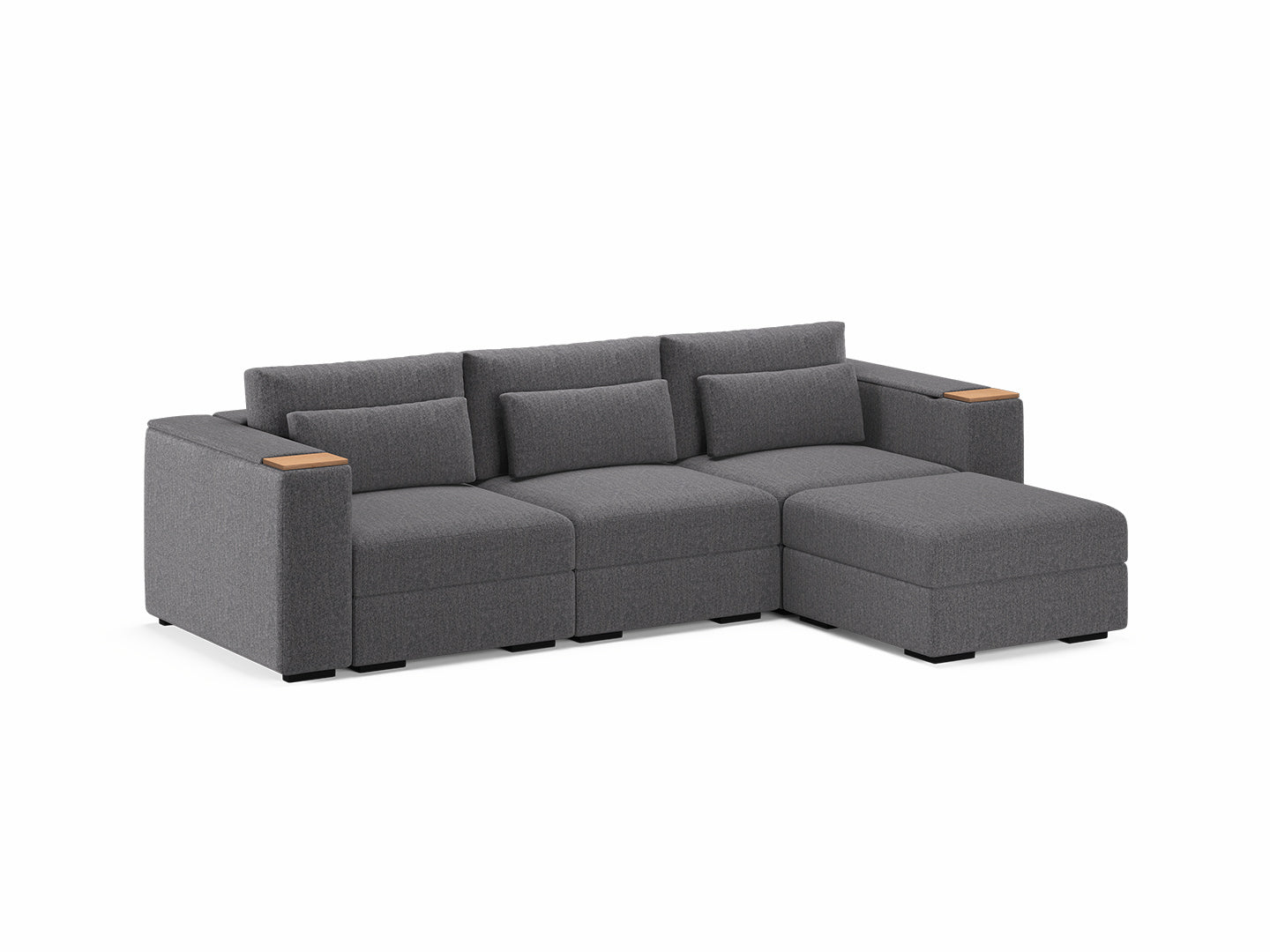 Three Seater - With ottoman 4.0