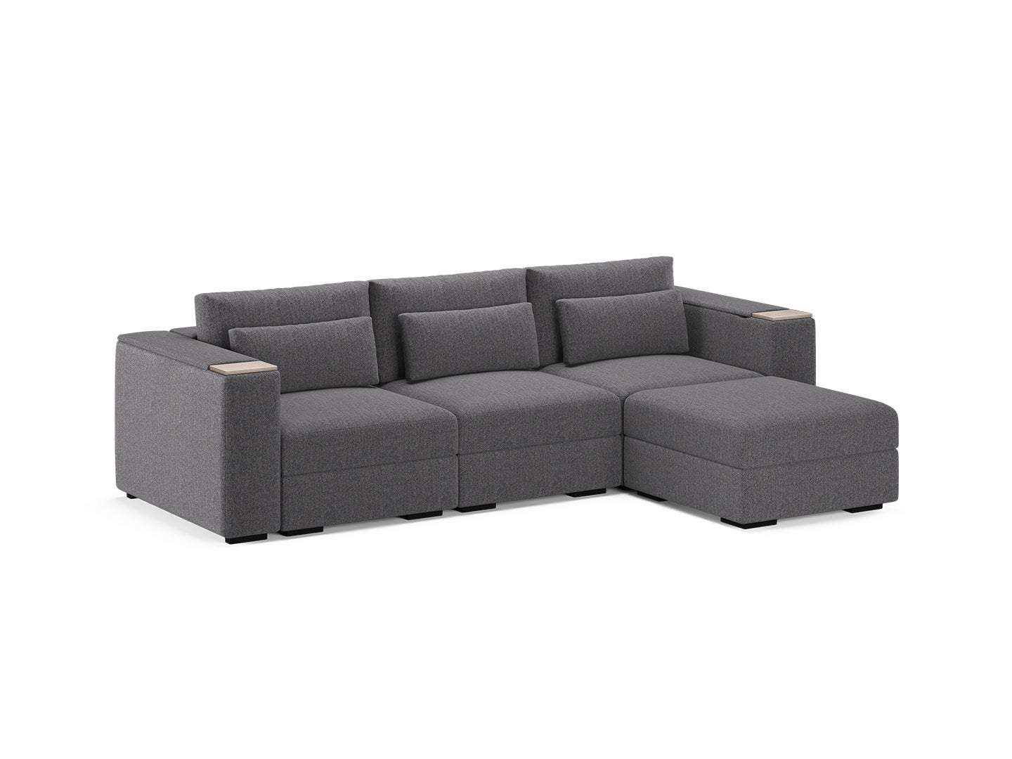 Three Seater - With ottoman 4.0