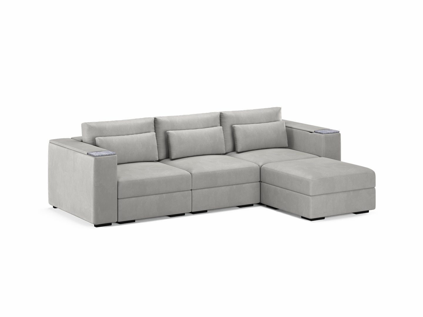 Three Seater - With ottoman 4.0