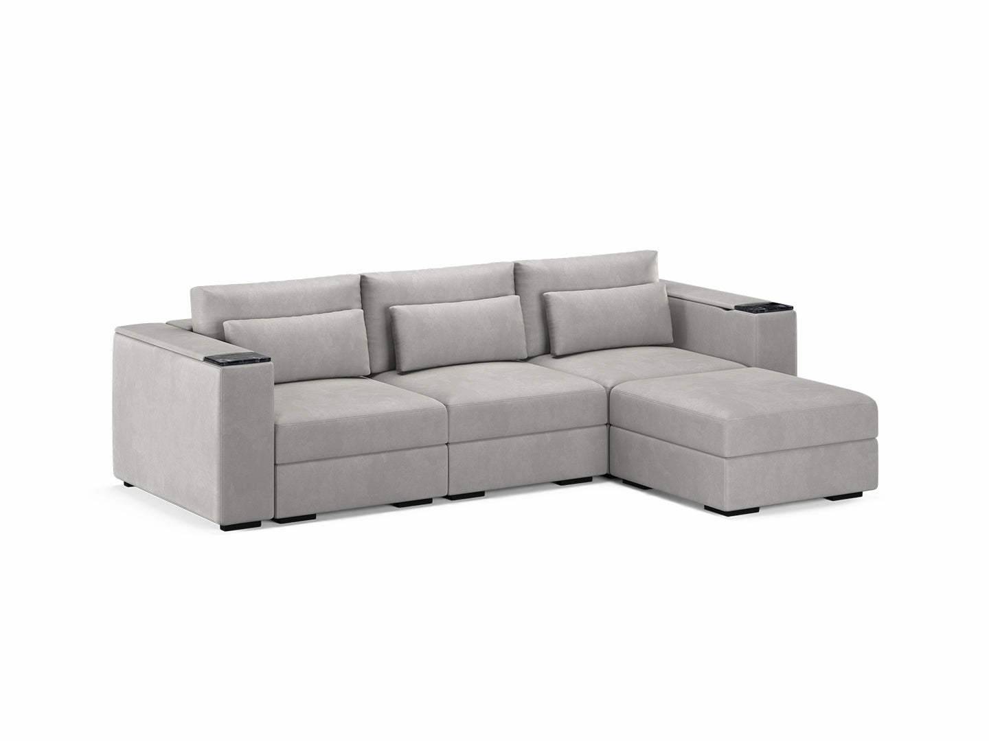 Three Seater - With ottoman 4.0