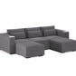 Three Seater - With 2 ottomans 4.0