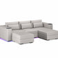 Three Seater - With 2 ottomans 4.0