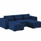 Three Seater - With 2 ottomans 4.0