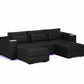 Three Seater - With 2 ottomans 4.0