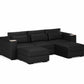 Three Seater - With 2 ottomans 4.0