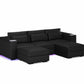 Three Seater - With 2 ottomans 4.0