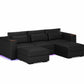 Three Seater - With 2 ottomans 4.0