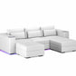 Three Seater - With 2 ottomans 4.0