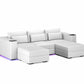 Three Seater - With 2 ottomans 4.0