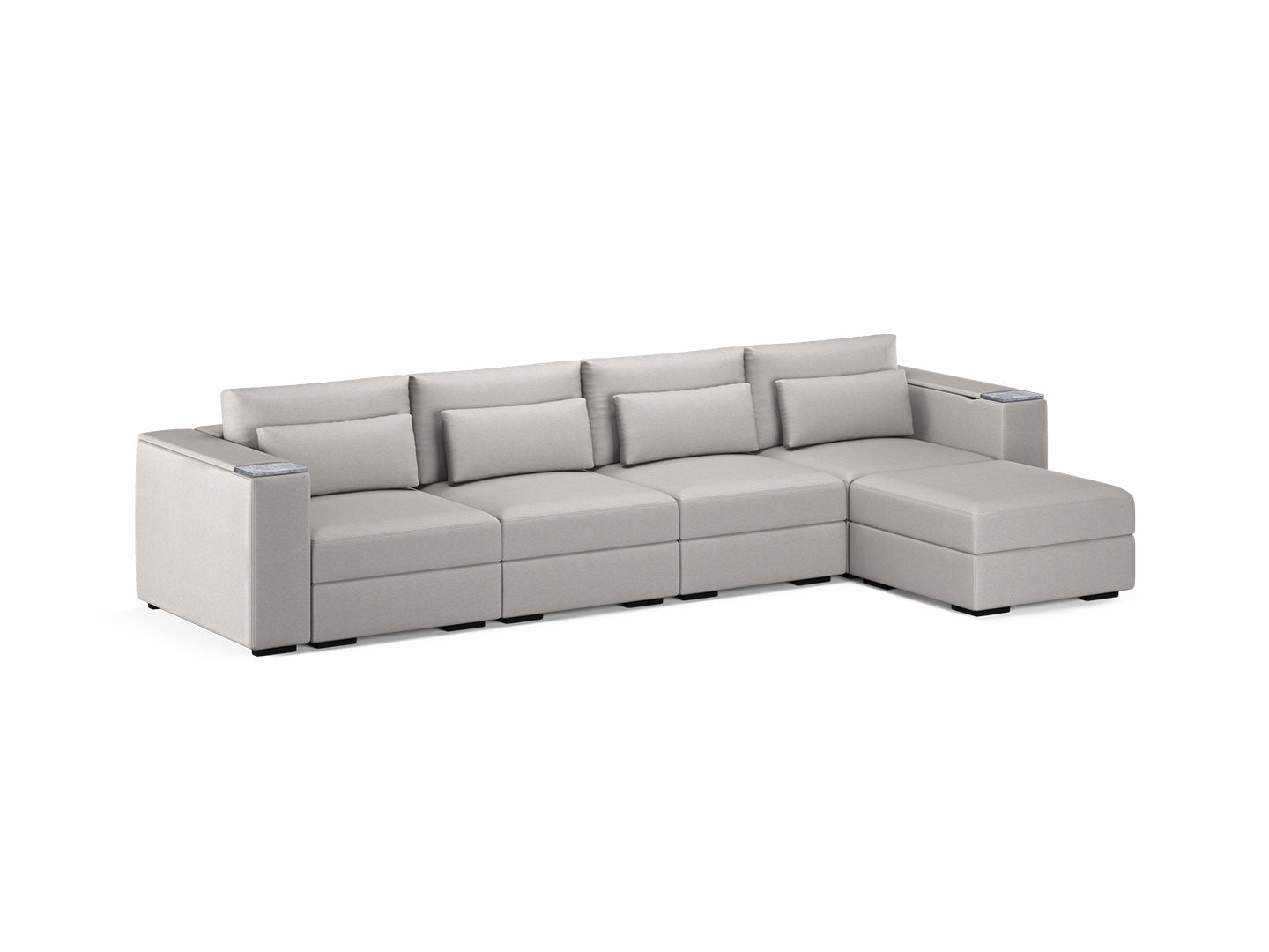 Four Seater - With ottoman 4.0