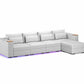 Four Seater - With ottoman 4.0