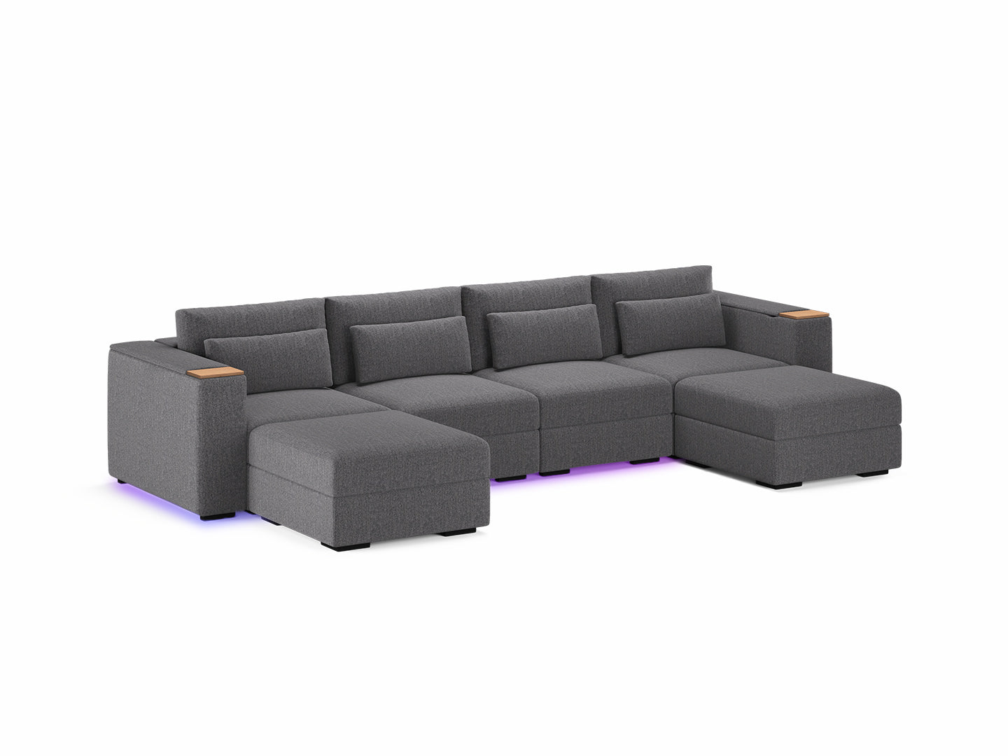 Four Seater - With 2 ottomans 4.0
