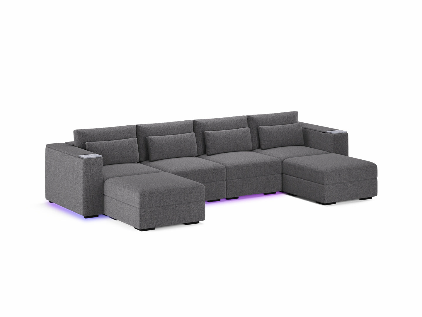 Four Seater - With 2 ottomans 4.0