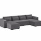 Four Seater - With 2 ottomans 4.0