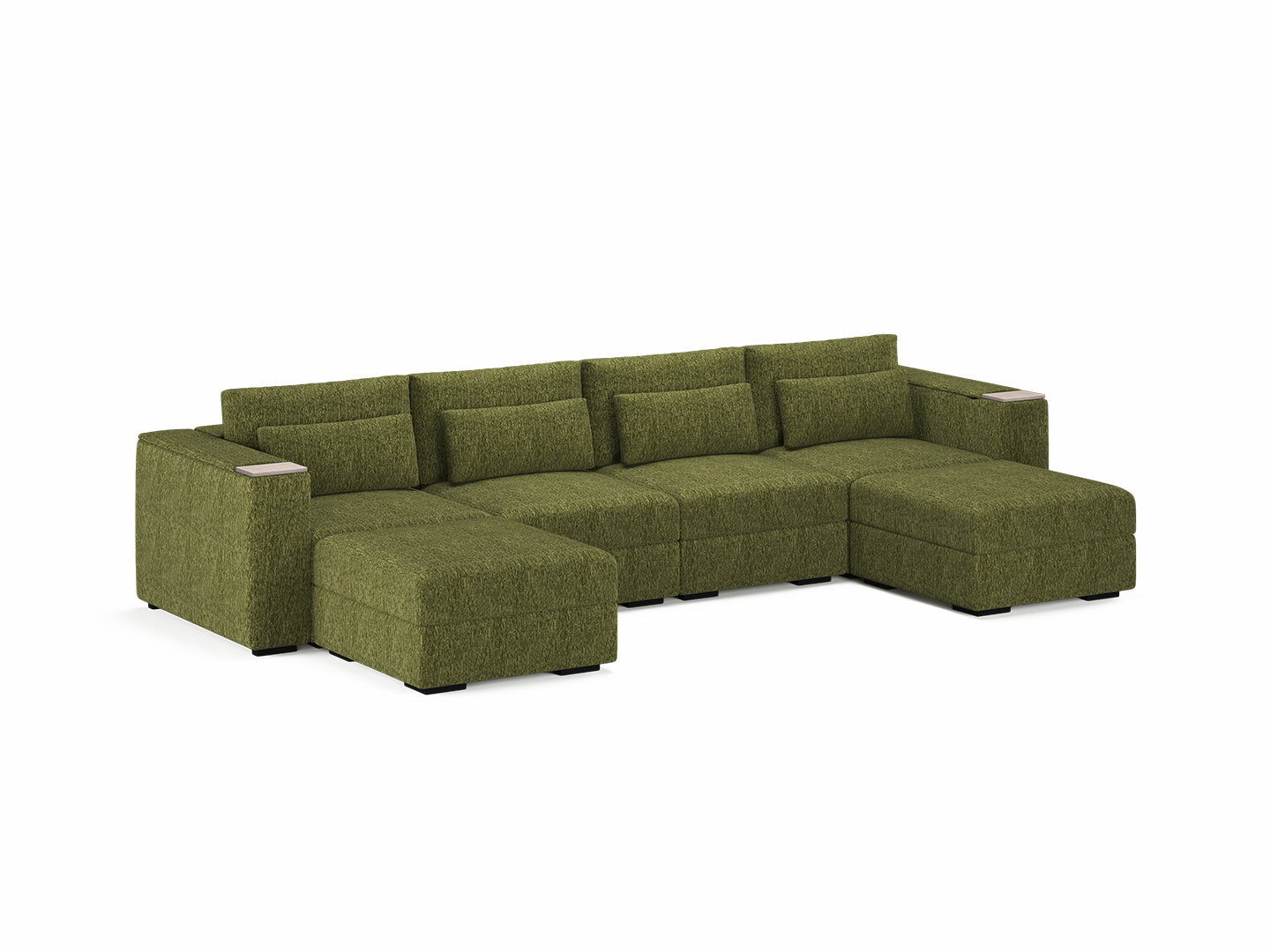 Four Seater - With 2 ottomans 4.0