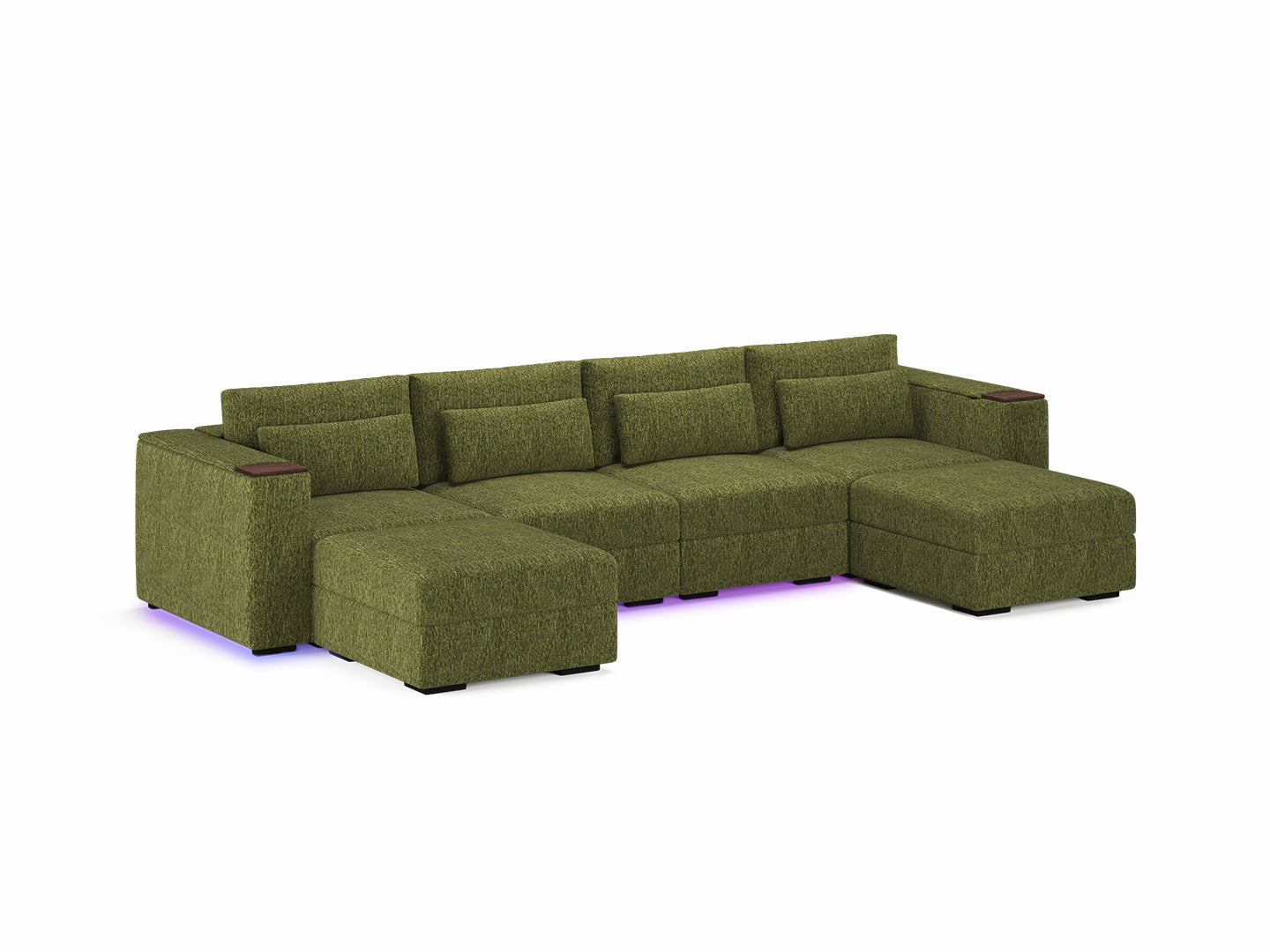 Four Seater - With 2 ottomans 4.0
