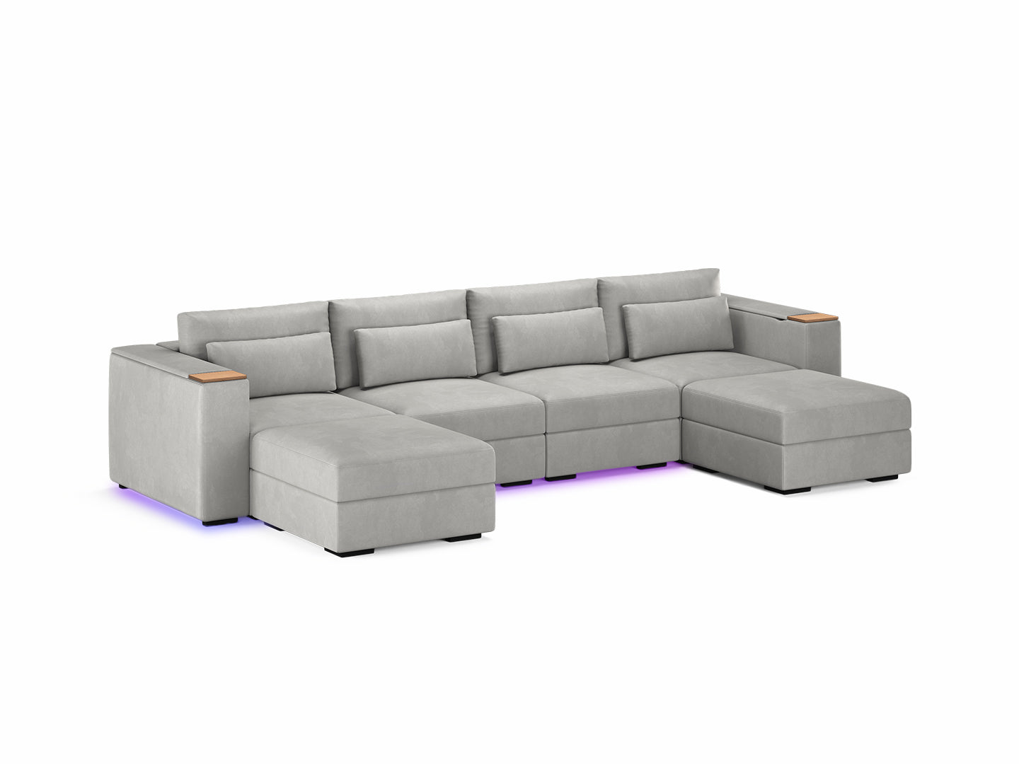 Four Seater - With 2 ottomans 4.0