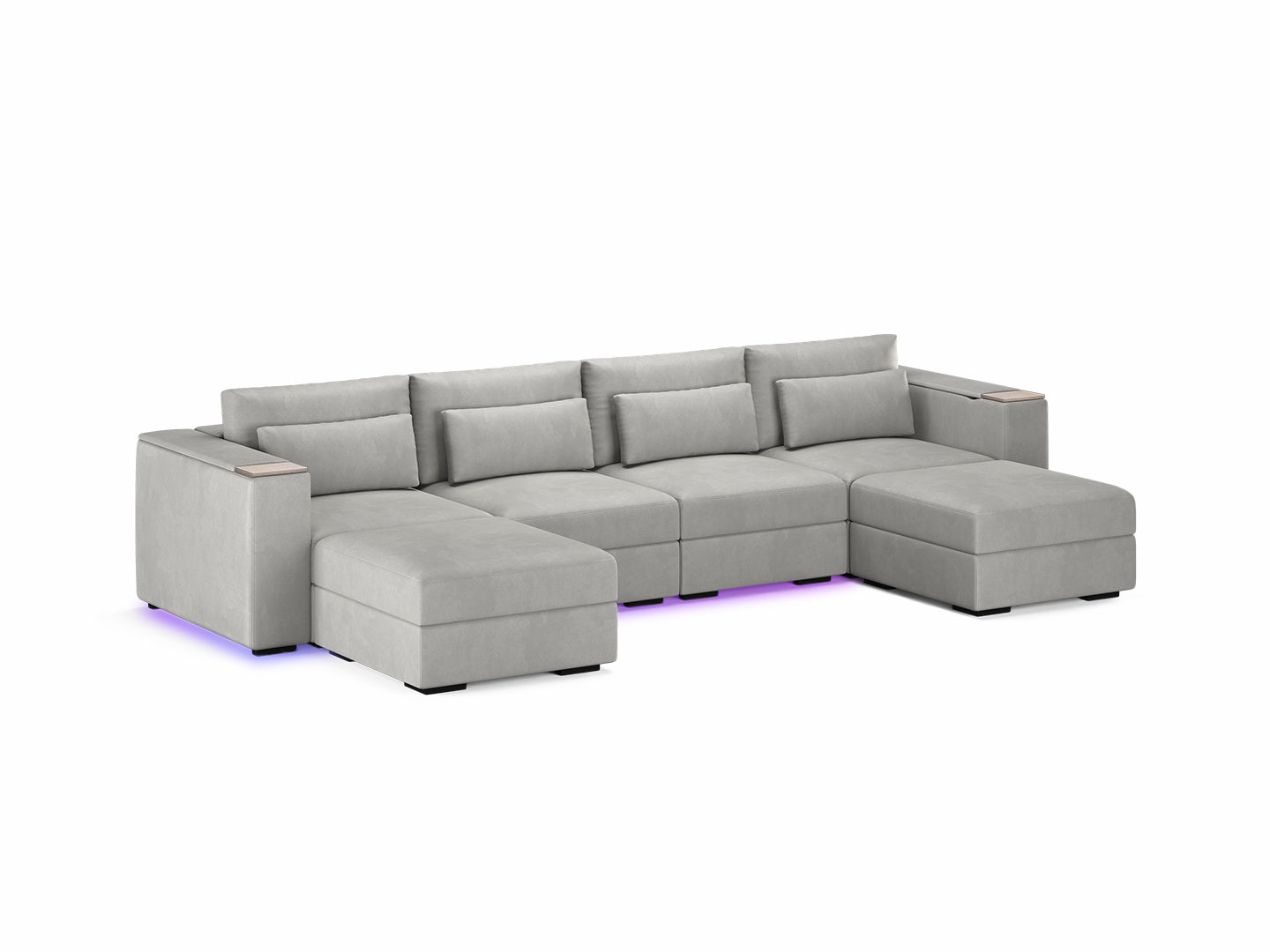 Four Seater - With 2 ottomans 4.0