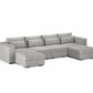 Four Seater - With 2 ottomans 4.0