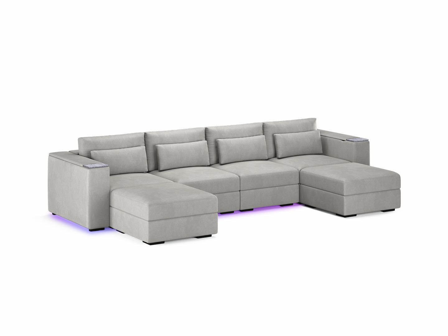 Four Seater - With 2 ottomans 4.0