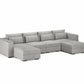 Four Seater - With 2 ottomans 4.0