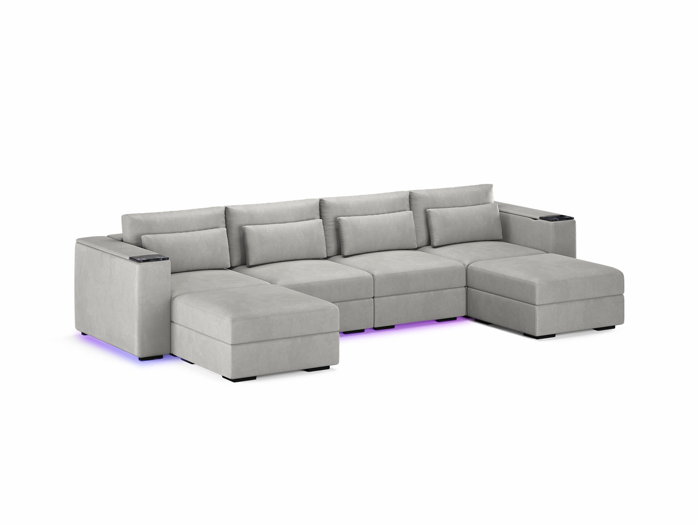 Four Seater - With 2 ottomans 4.0