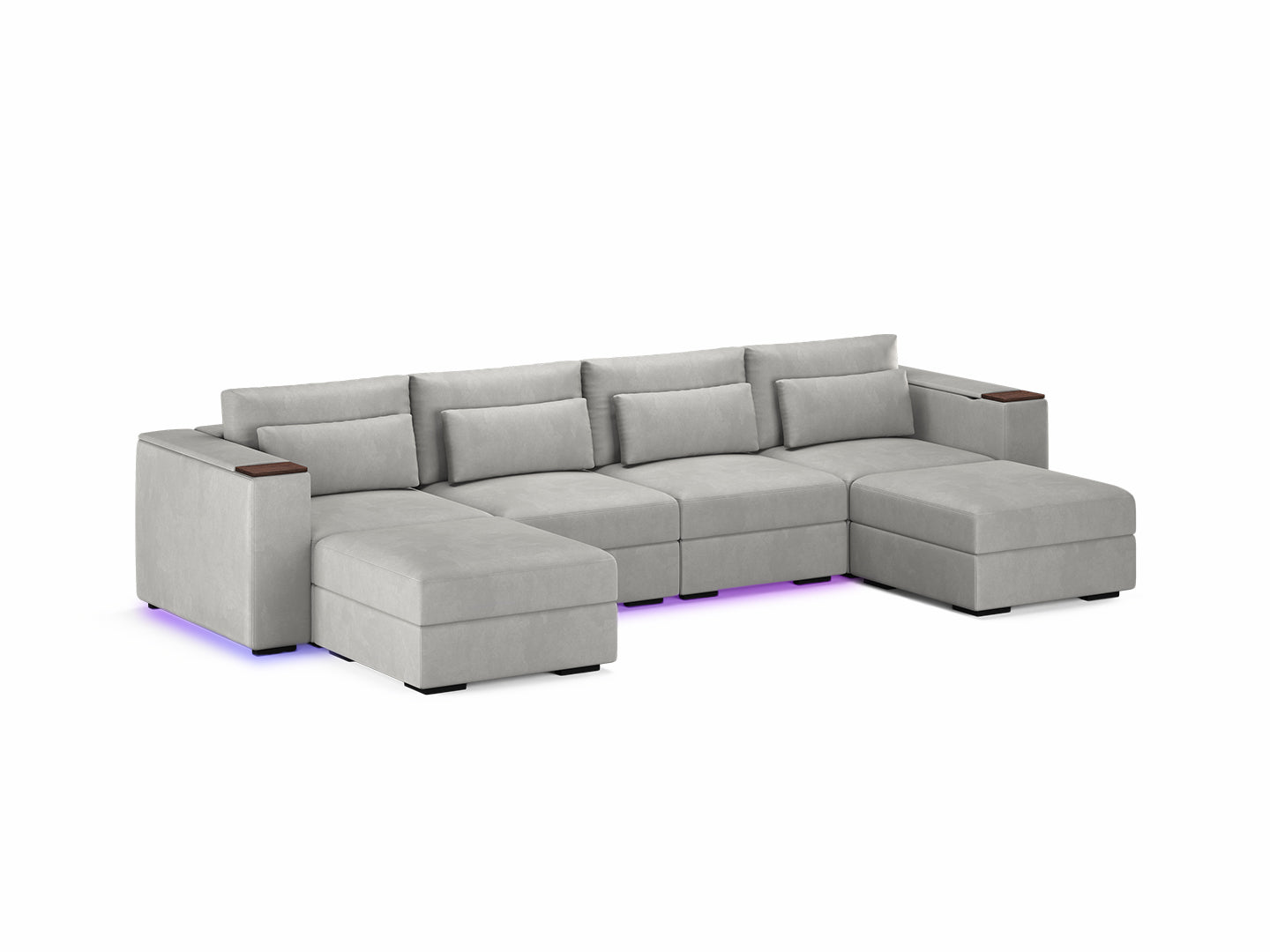 Four Seater - With 2 ottomans 4.0