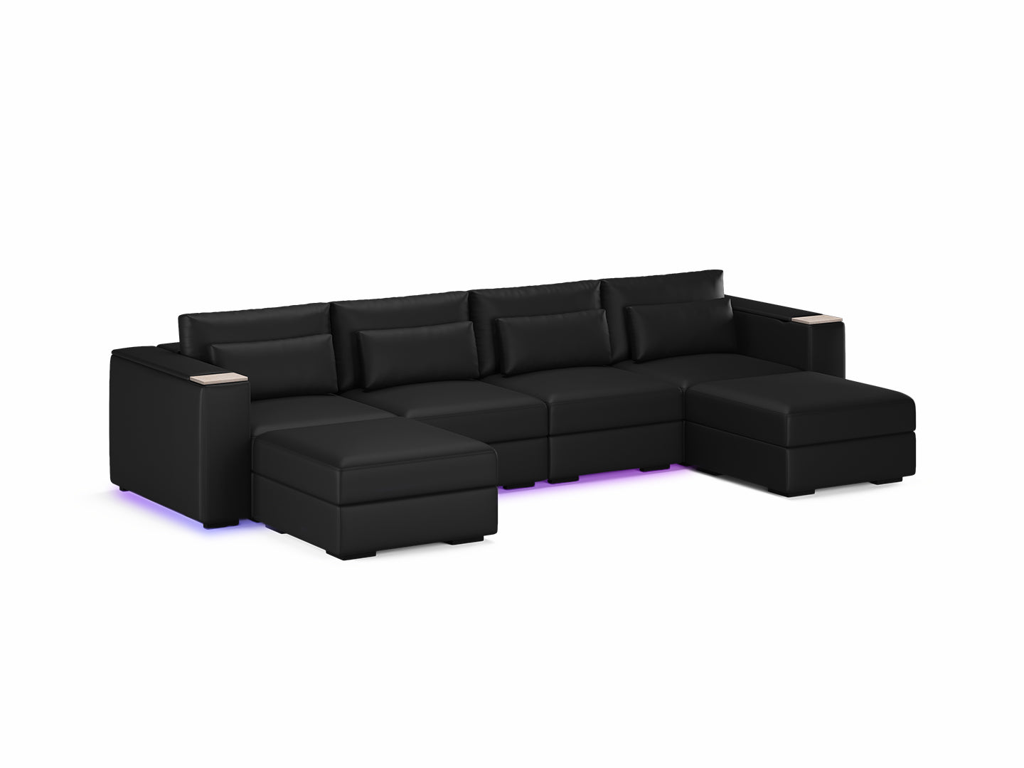 Four Seater - With 2 ottomans 4.0