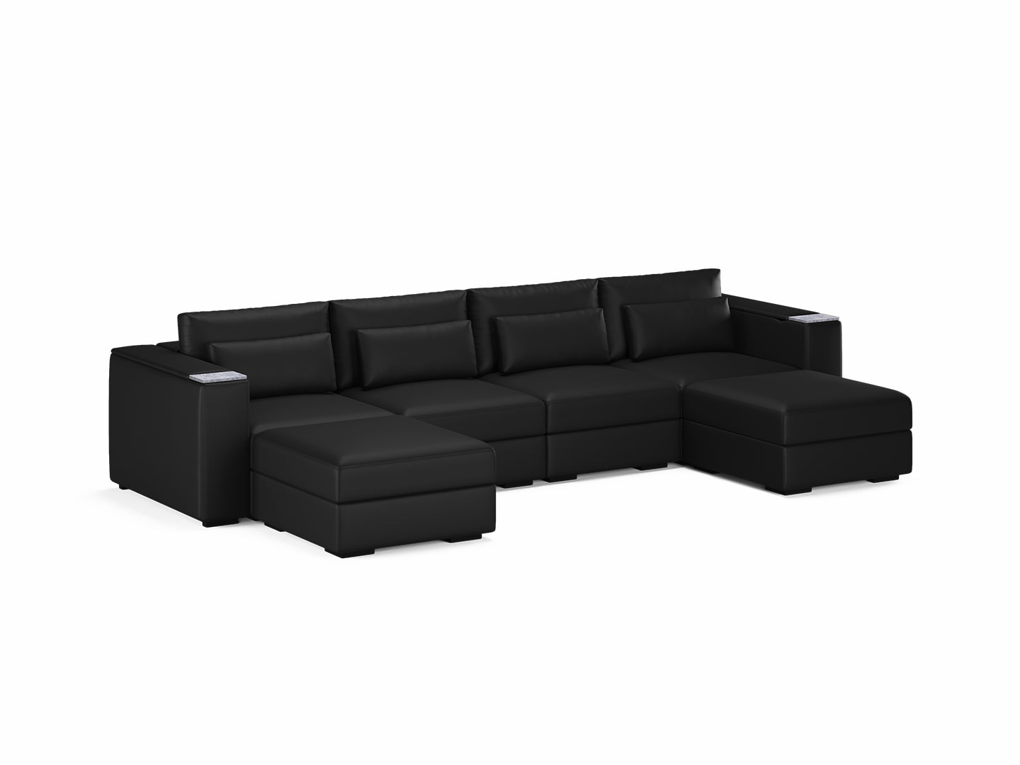 Four Seater - With 2 ottomans 4.0