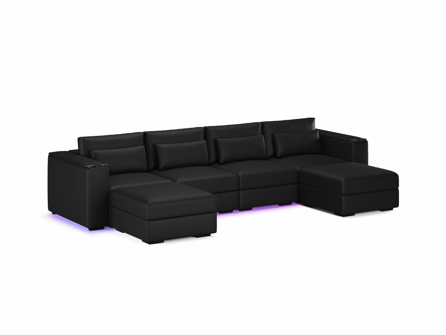 Four Seater - With 2 ottomans 4.0
