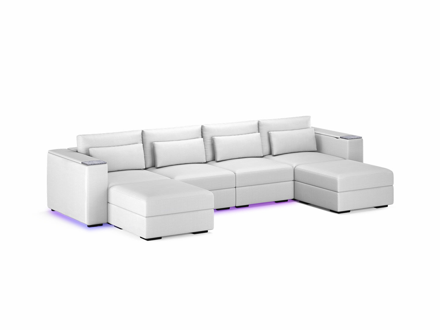 Four Seater - With 2 ottomans 4.0