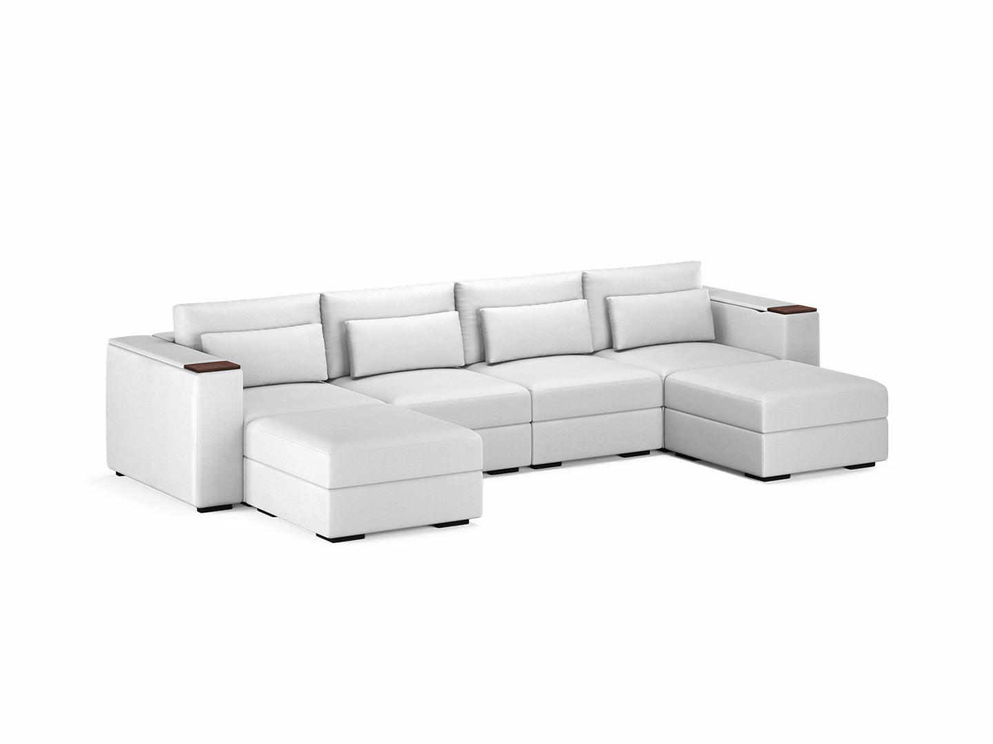 Four Seater - With 2 ottomans 4.0