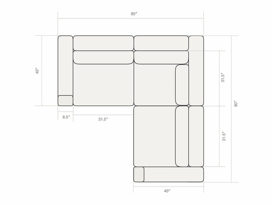 Two Seater - With Corner Seat 4.0