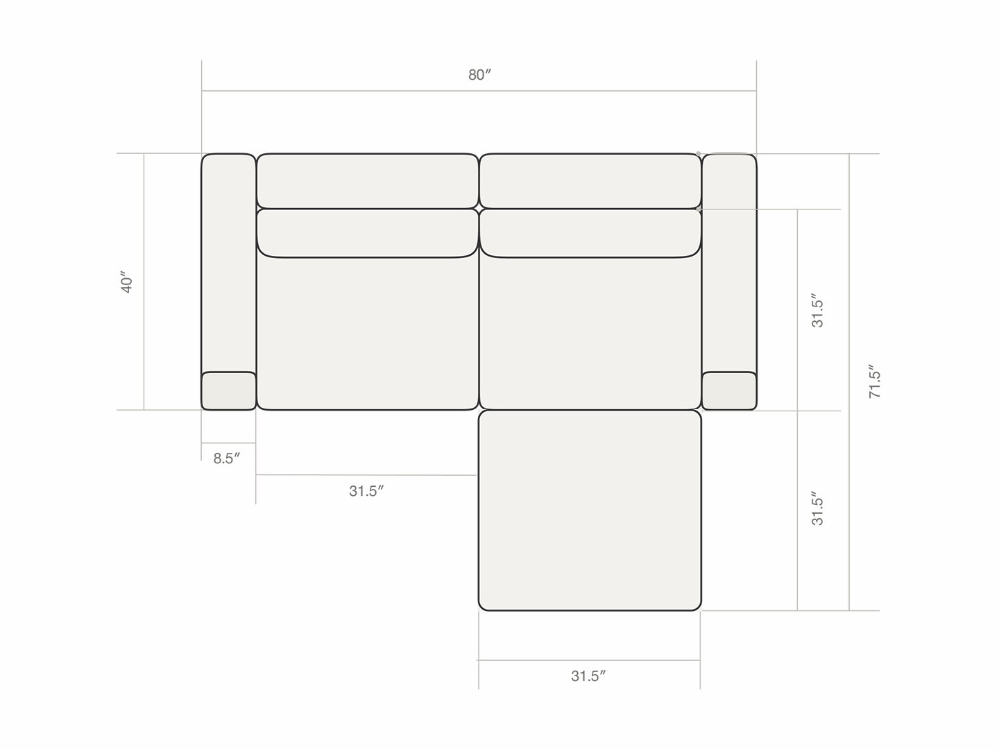 Two Seater - With Ottoman 4.0