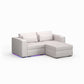 Two Seater - With Ottoman