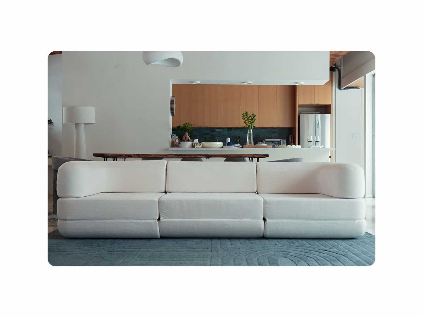 Three Seater Flow Sofa Bed