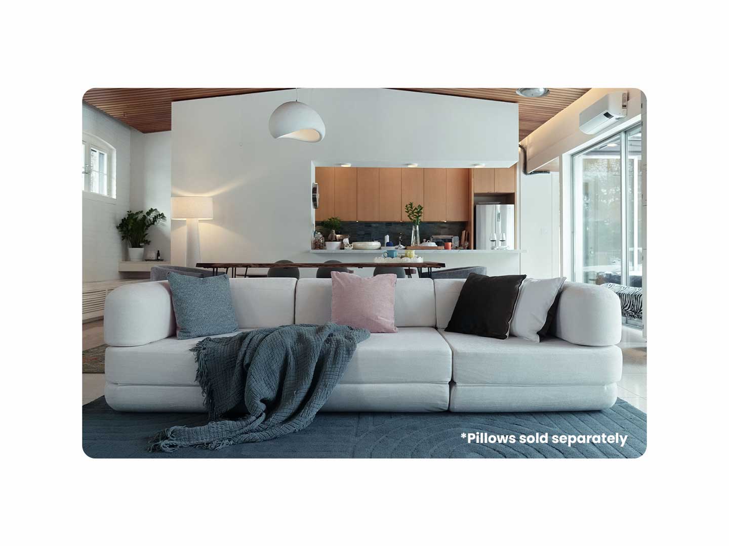 Three Seater Flow Sofa Bed