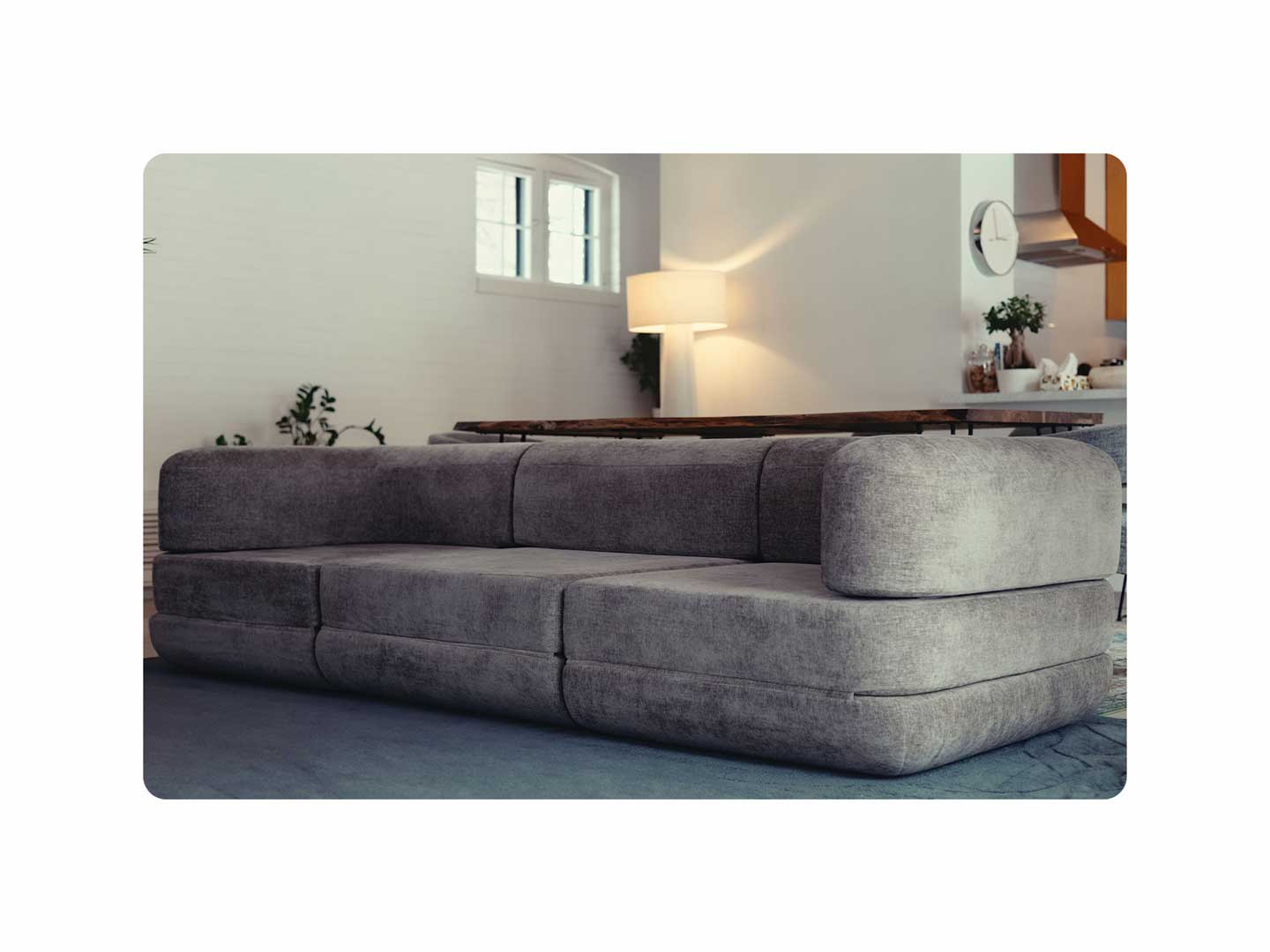Three Seater Flow Sofa Bed