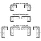L Shape Sectionals Dimensions